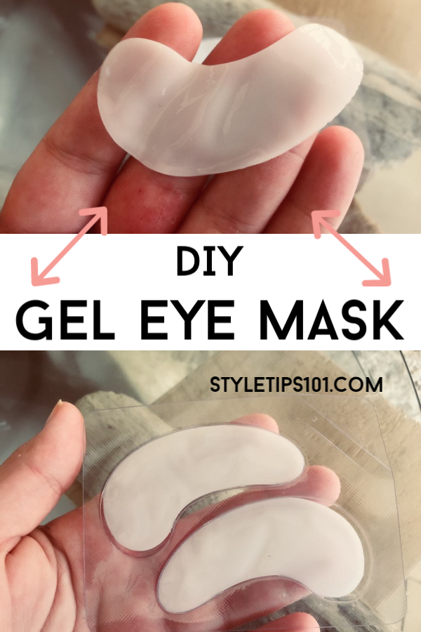 DIY Gel Eye Mask