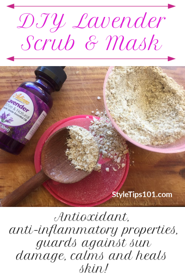 DIY Lavender Scrub & Mask