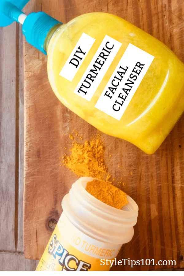 DIY Turmeric Facial Cleanser