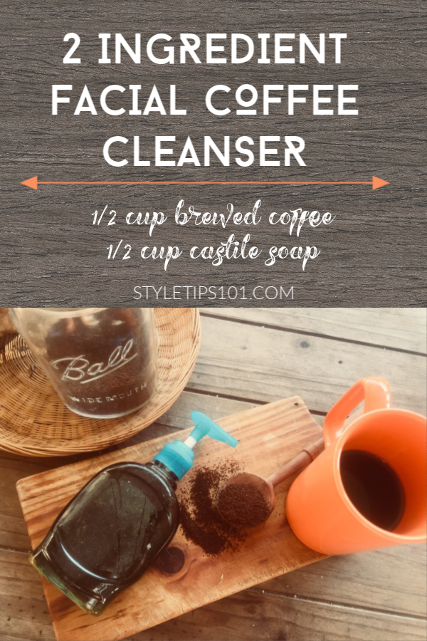 Homemade Coffee Cleanser