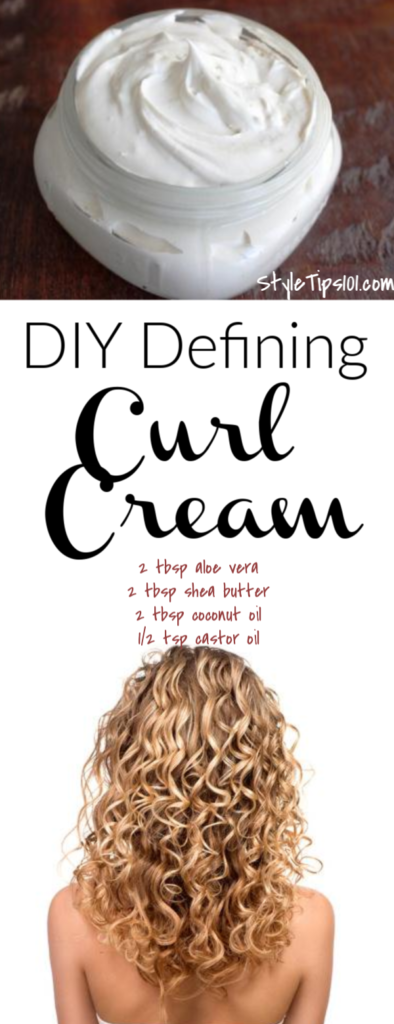 Homemade Curl Cream