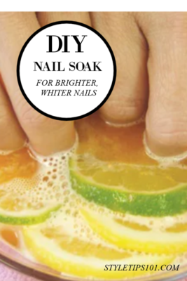 At Home Nail Soak For Whiter, Brighter Nails