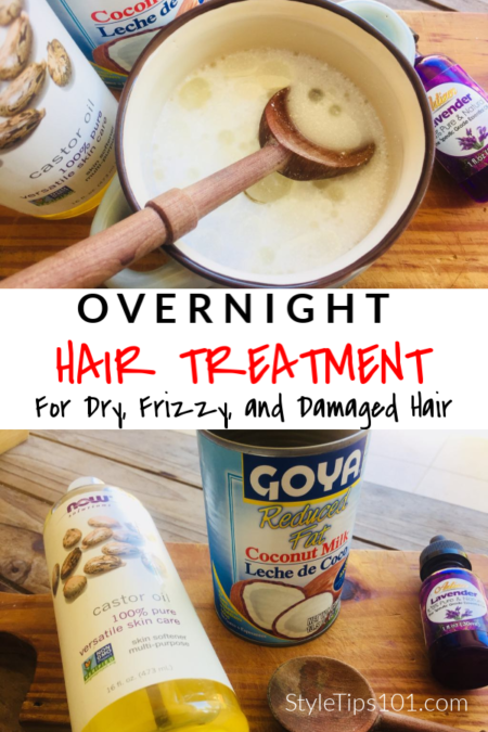 Overnight Hair Treatment For Healthy, Shiny Hair