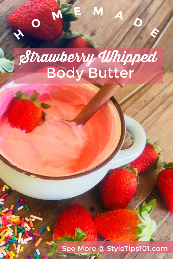 Strawberry Body Butter Recipe