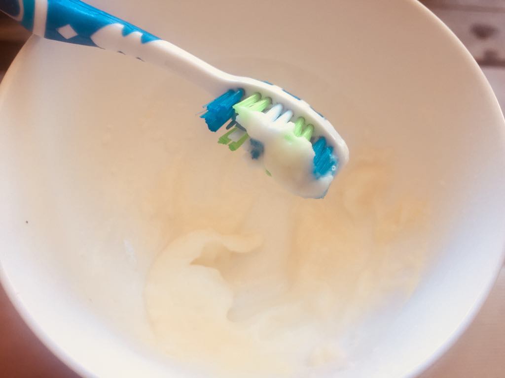 homemade toothpaste