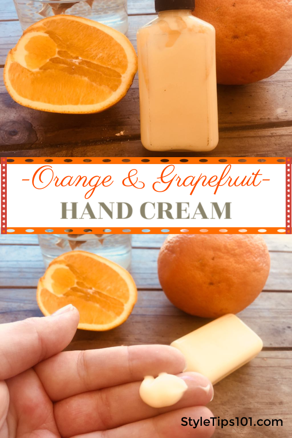 Hand Cream Recipe