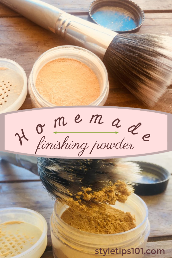 Homemade Finishing Powder