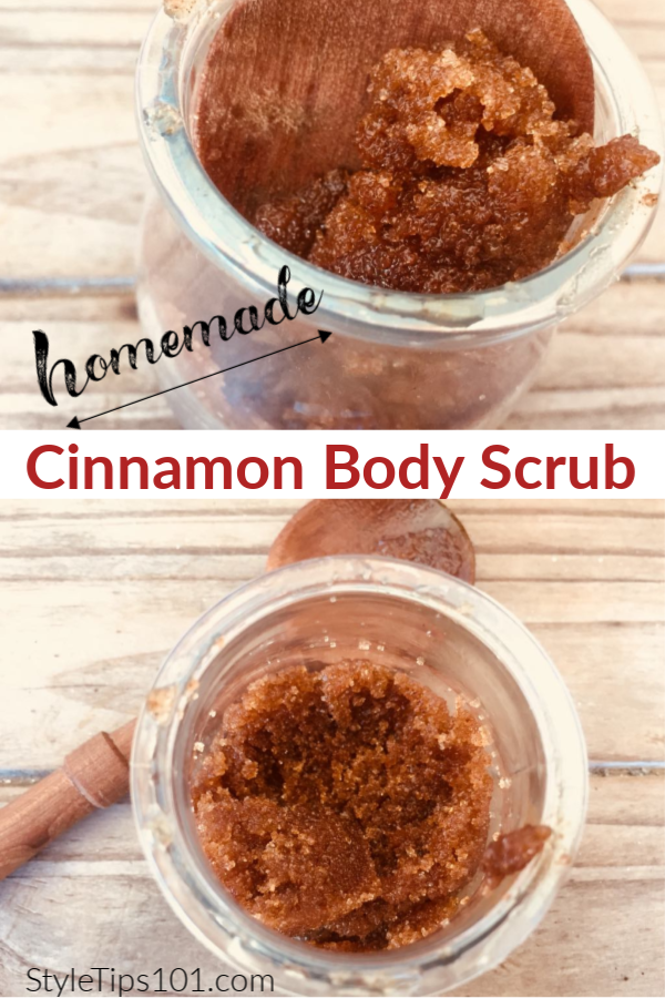 homemade cinnamon body scrub