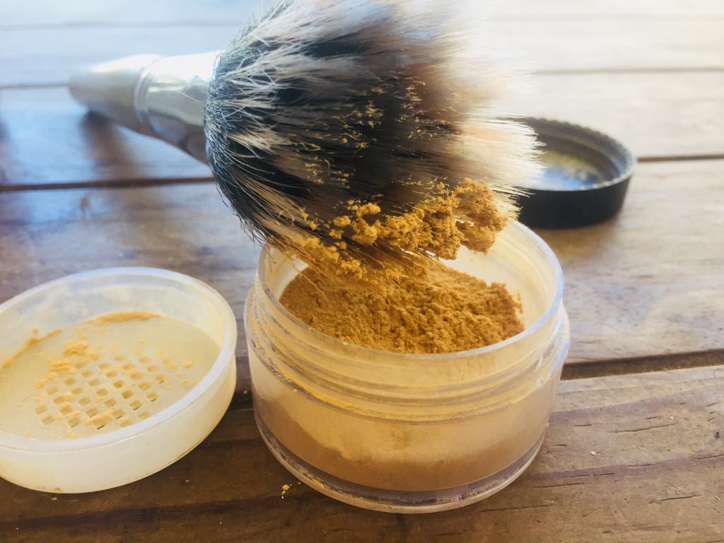 homemade setting powder