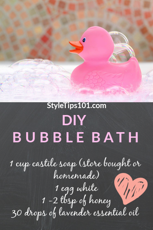 DIY Bubble Bath