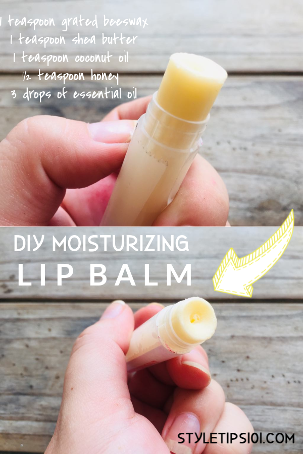 DIY Moisturizing Lip Balm