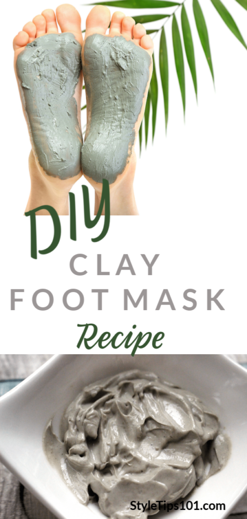 DIY Mud Foot Mask