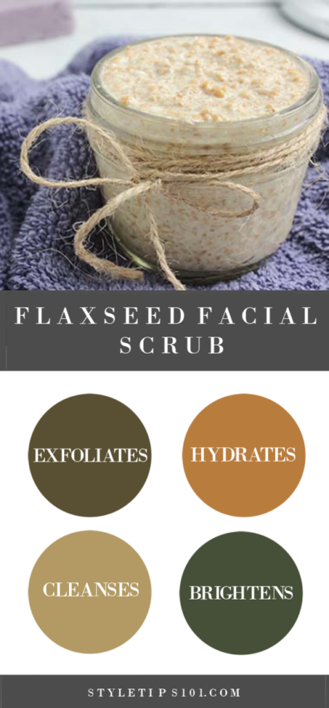 Flaxseed Facial Scrub