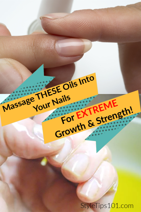 Oils for Healthy Strong Nails