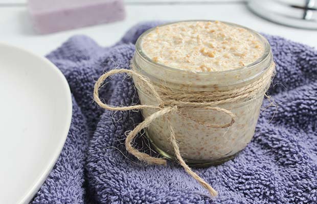 flaxseed scrub