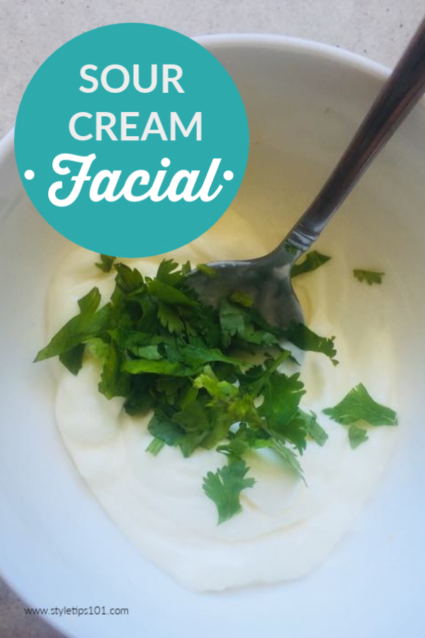 Sour Cream Facial