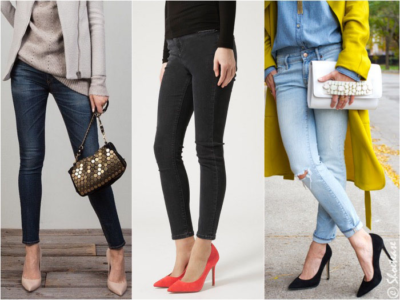 jeggings with heels