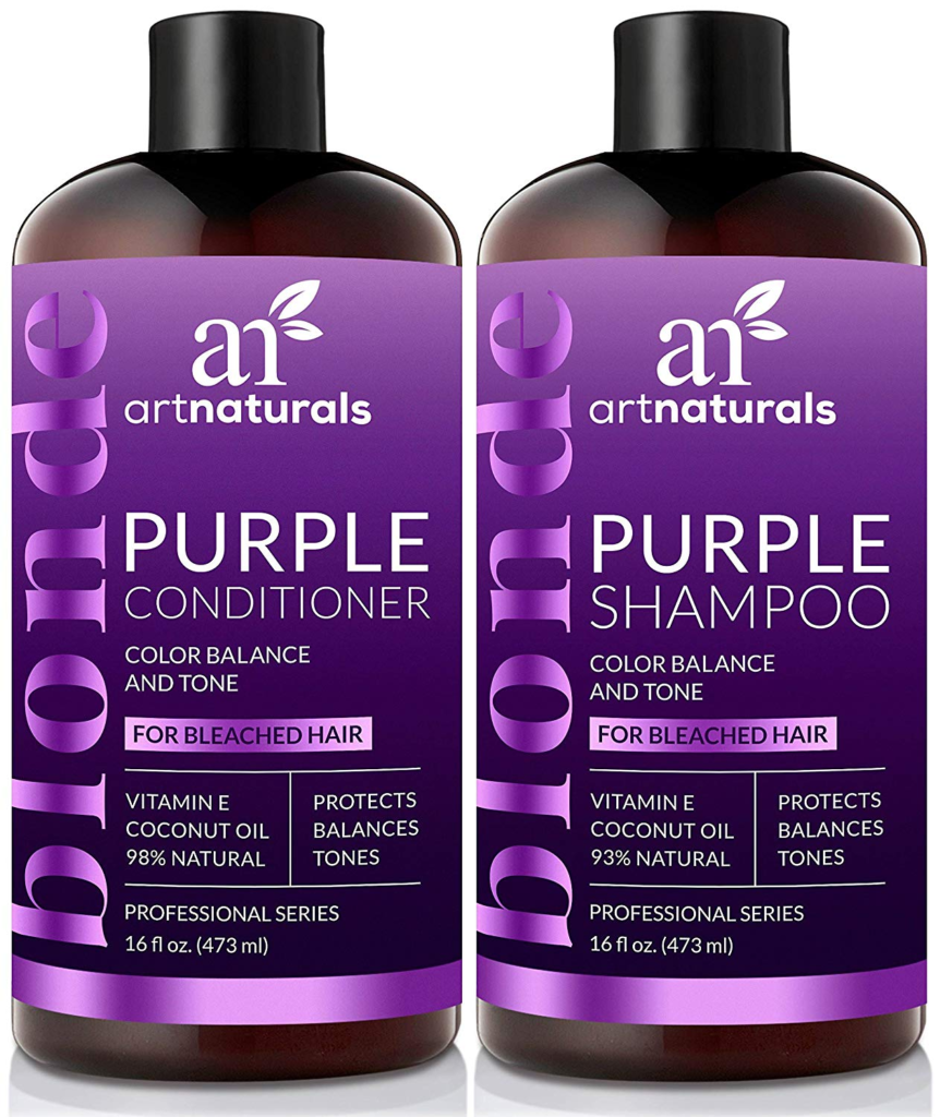artnaturals purple shampoo and conditioner