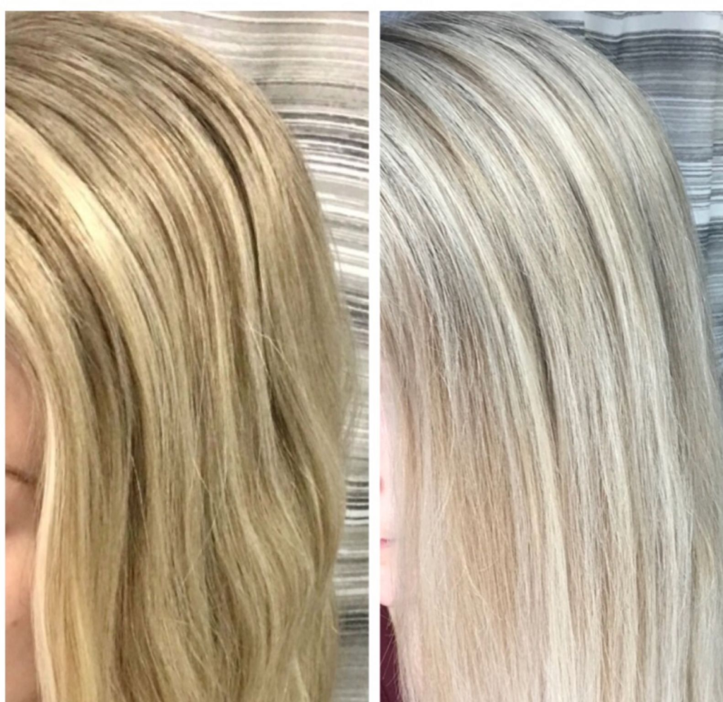 awaken shampoo before and after