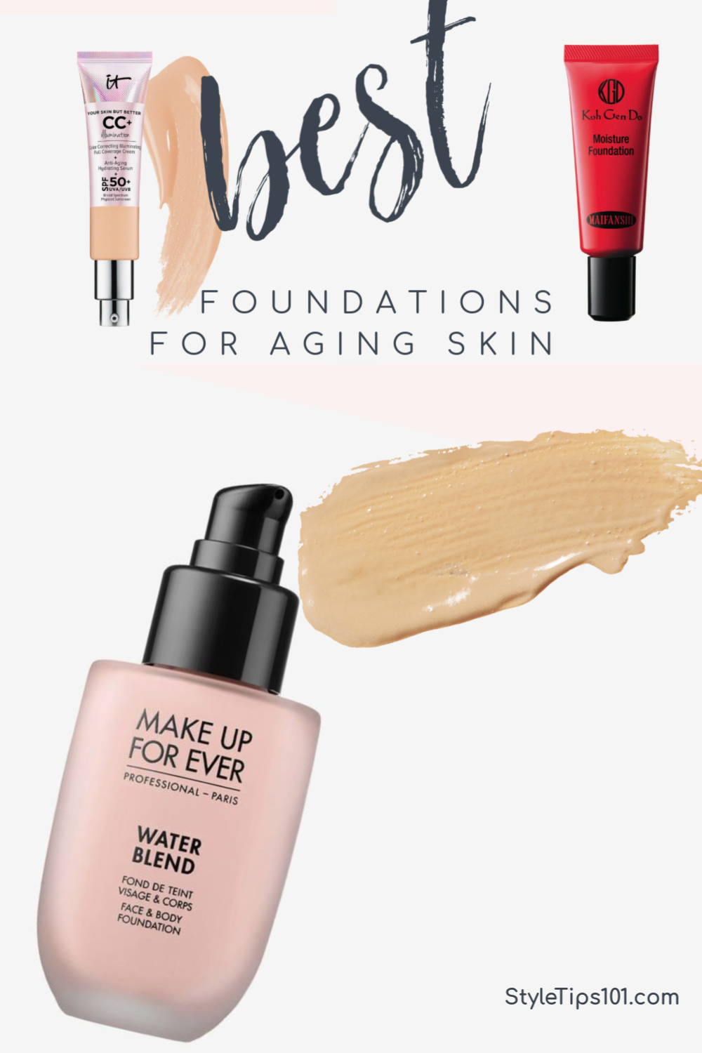 Top 10 Best Foundations for Aging Skin