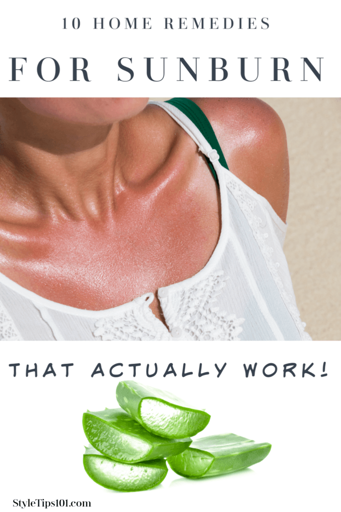 Home Remedies for Sunburn