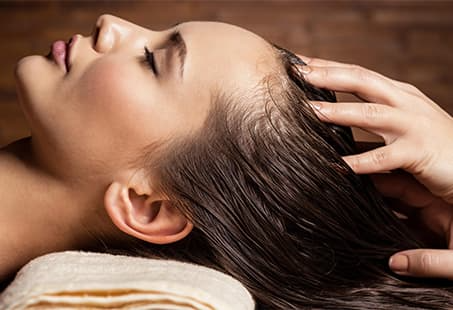 the benefits of a scalp massage scalp health